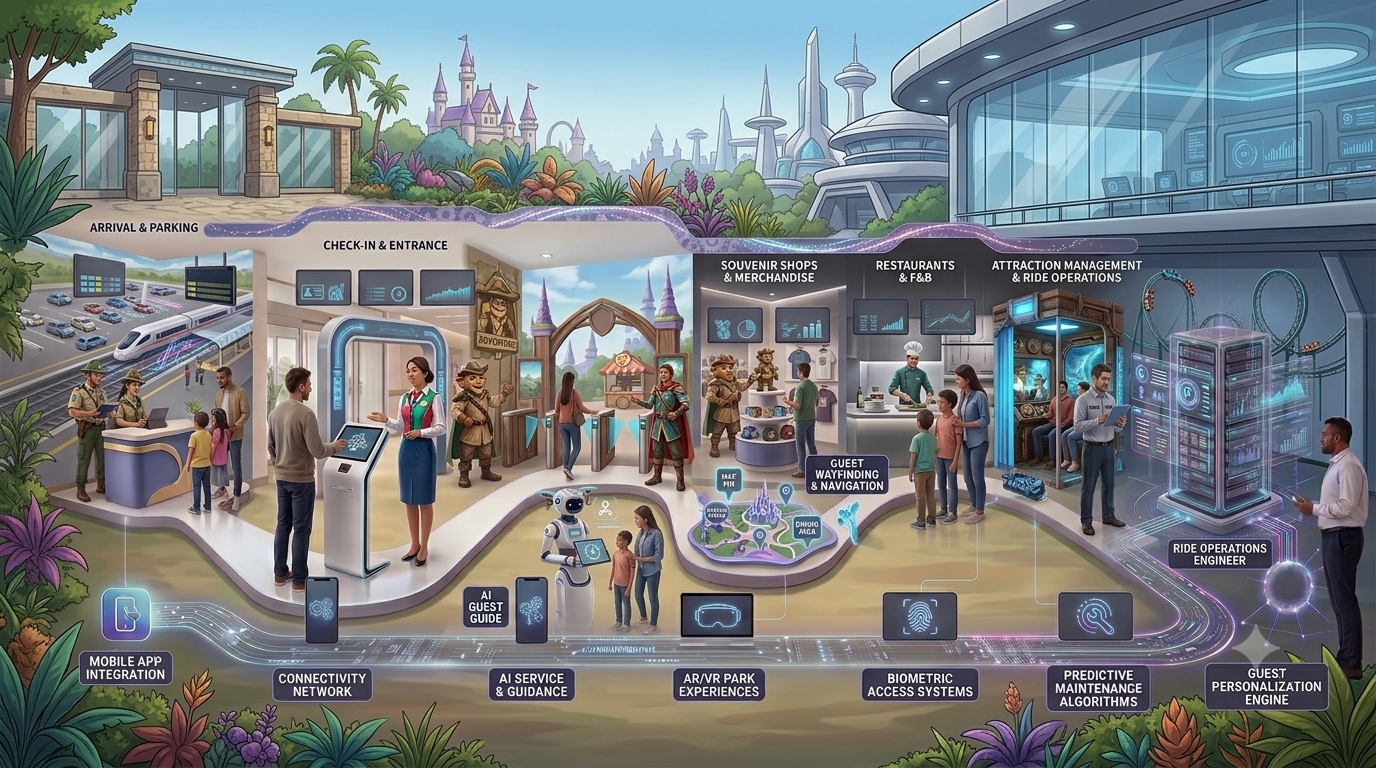 Guest journey theme park v01