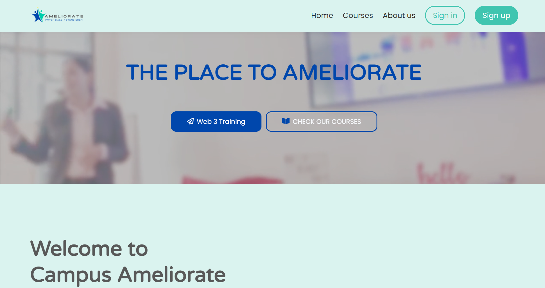 Workshop Campus Ameliorate